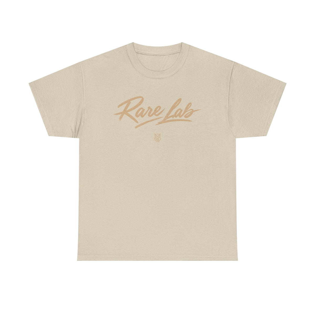 Rare Lab Brush Stroke tee: Rare Lab brush stroke script logo across the chest