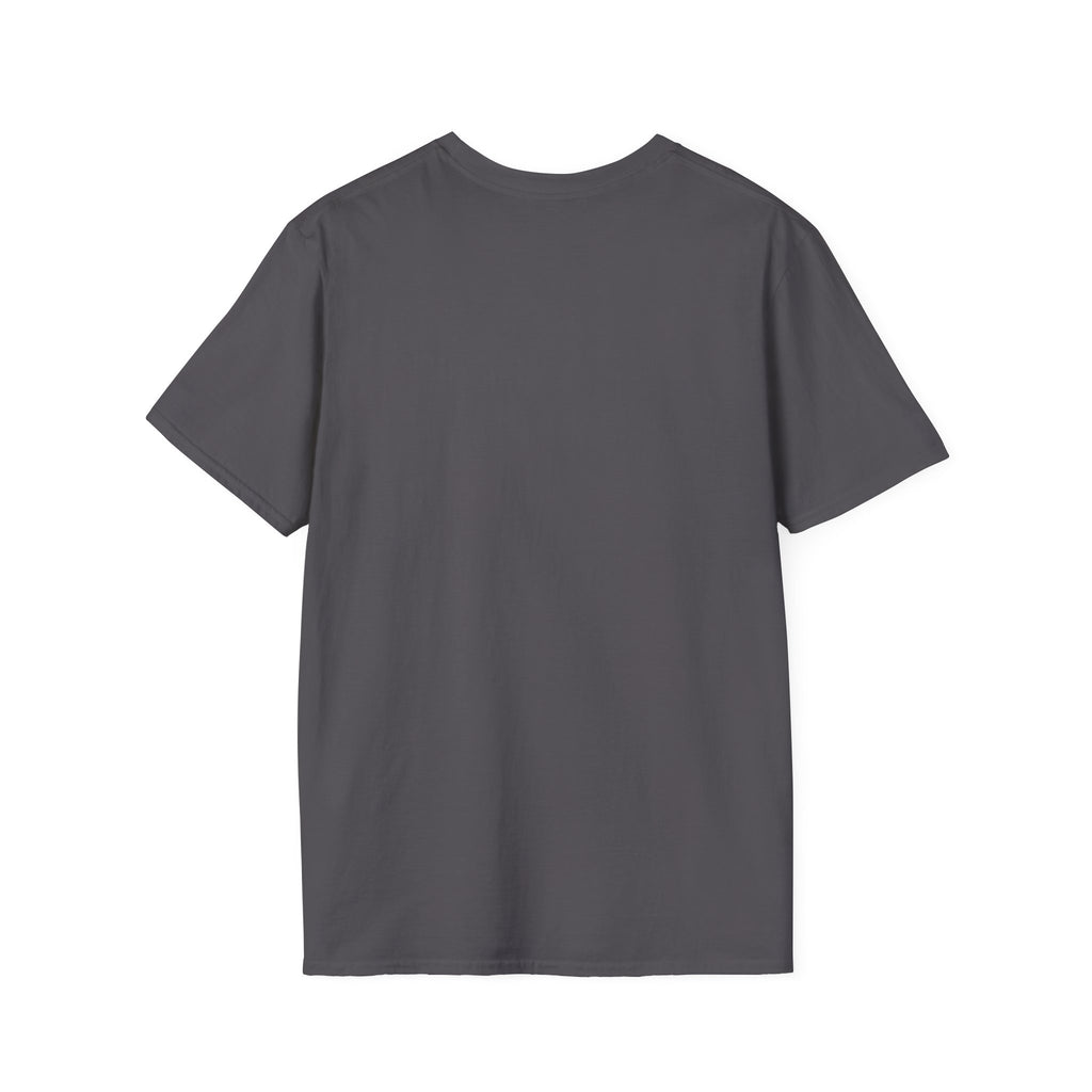 Rare Lab Espresso Drip tee: small Rare Lab Drip espresso design on the chest