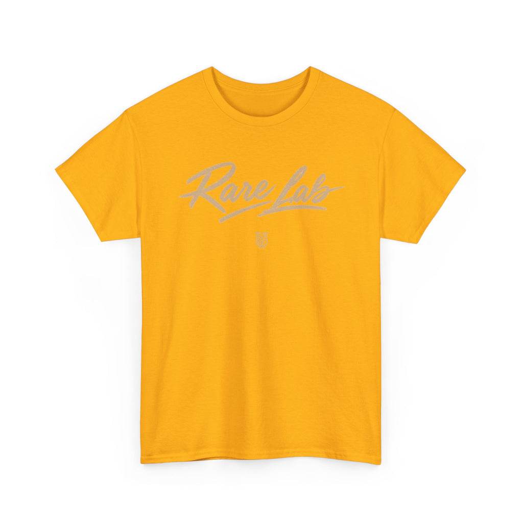 Rare Lab Brush Stroke tee: Rare Lab brush stroke script logo across the chest