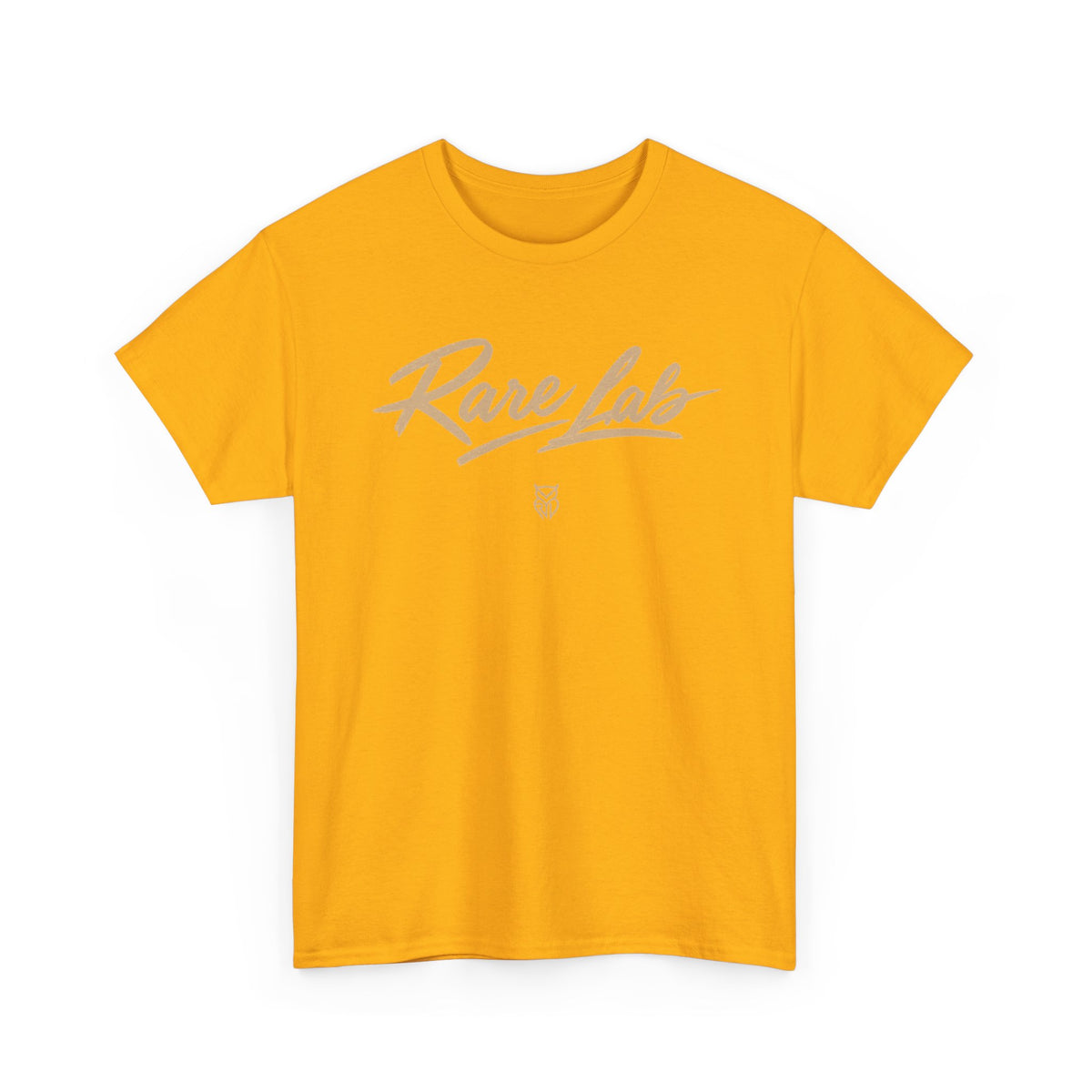 Rare Lab Brush Stroke tee: Rare Lab brush stroke script logo across the chest