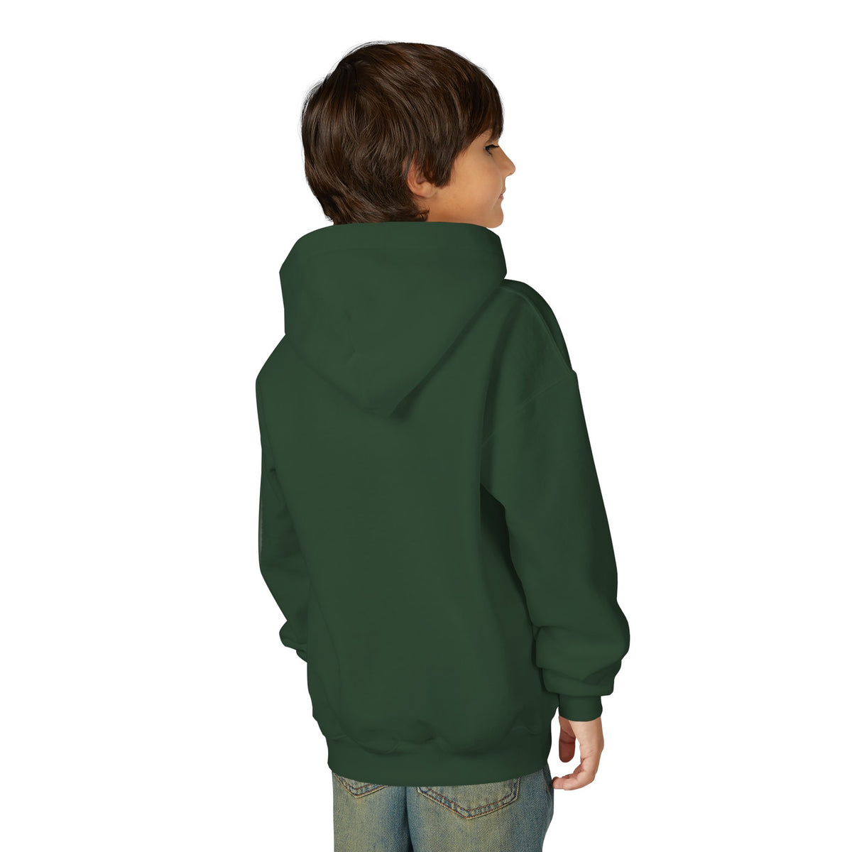 Rare Lab youth hoodie: small Rare Lab owl logo on the chest