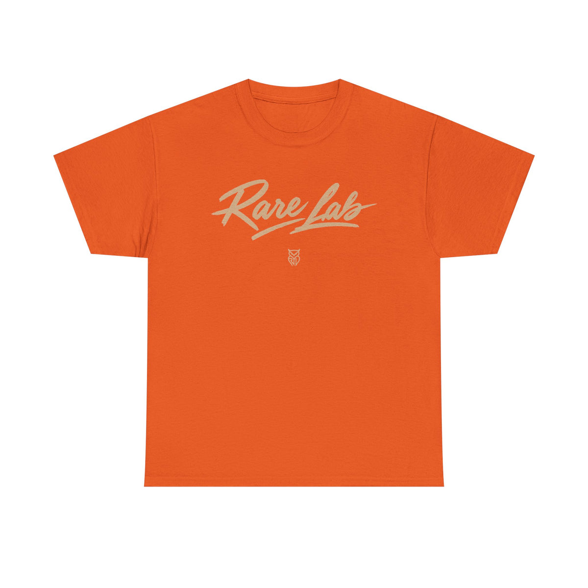 Rare Lab Brush Stroke tee: Rare Lab brush stroke script logo across the chest