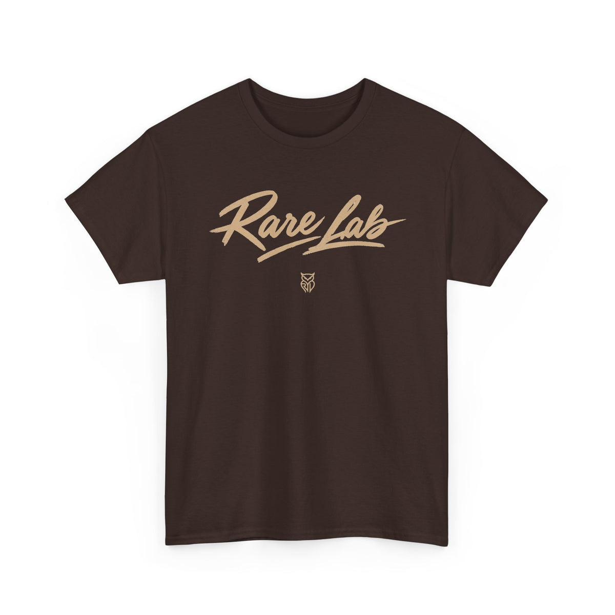 Rare Lab Brush Stroke tee: Rare Lab brush stroke script logo across the chest