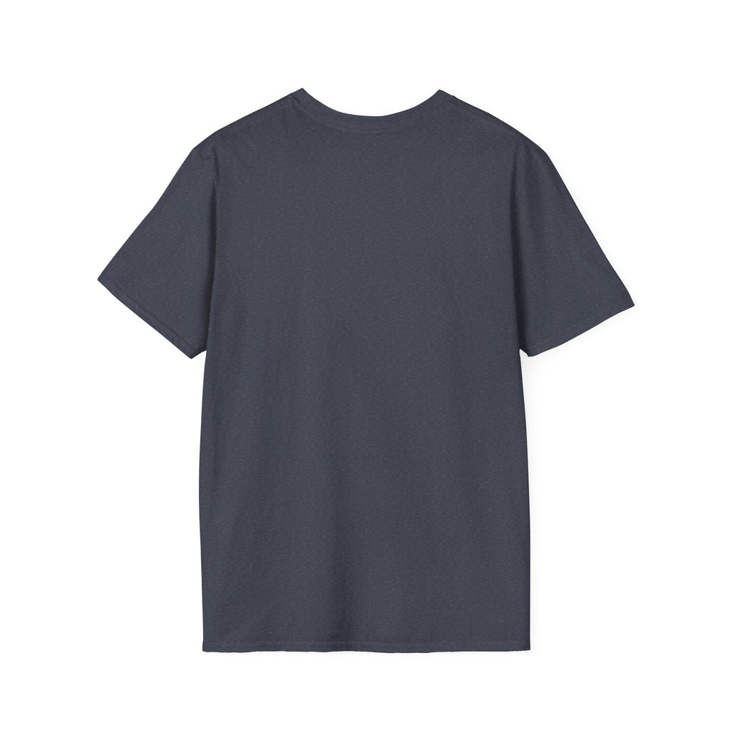 Rare Lab Espresso Drip tee: small Rare Lab Drip espresso design on the chest