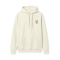 Rare Lab RL Owl heavyweight hoodie: small minimal Rare Lab owl logo on the chest