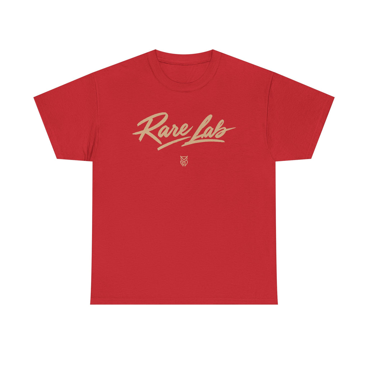 Rare Lab Brush Stroke tee: Rare Lab brush stroke script logo across the chest