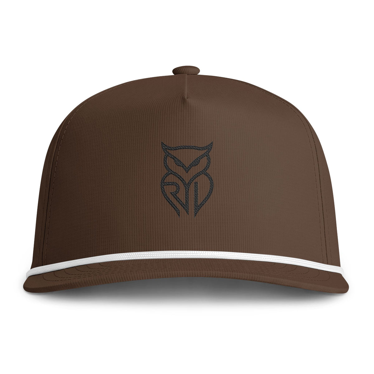 Rare Lab rope-trim snapback with the embroidered Rare Lab owl logo on the front