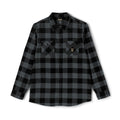 Rare Lab Logo flannel shirt with the Rare Lab logo