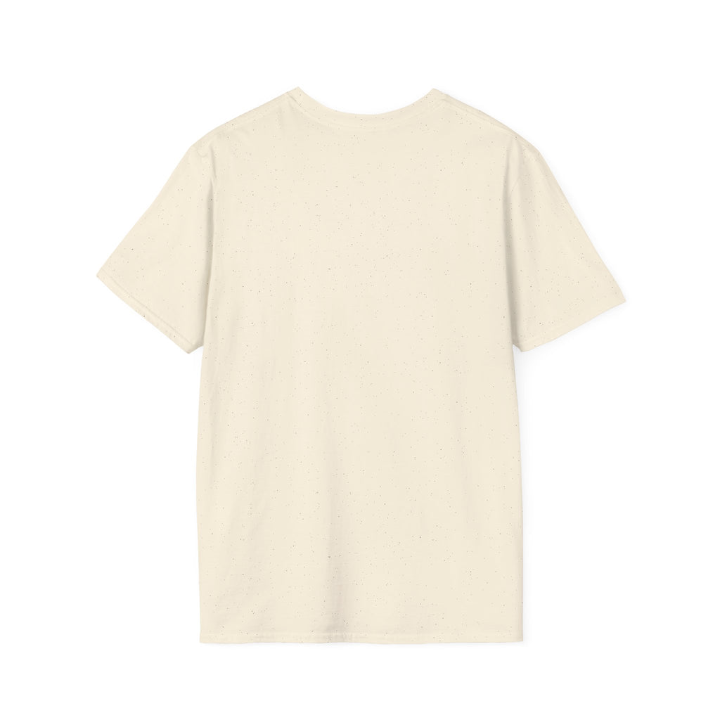 Rare Lab Espresso Drip tee: small Rare Lab Drip espresso design on the chest