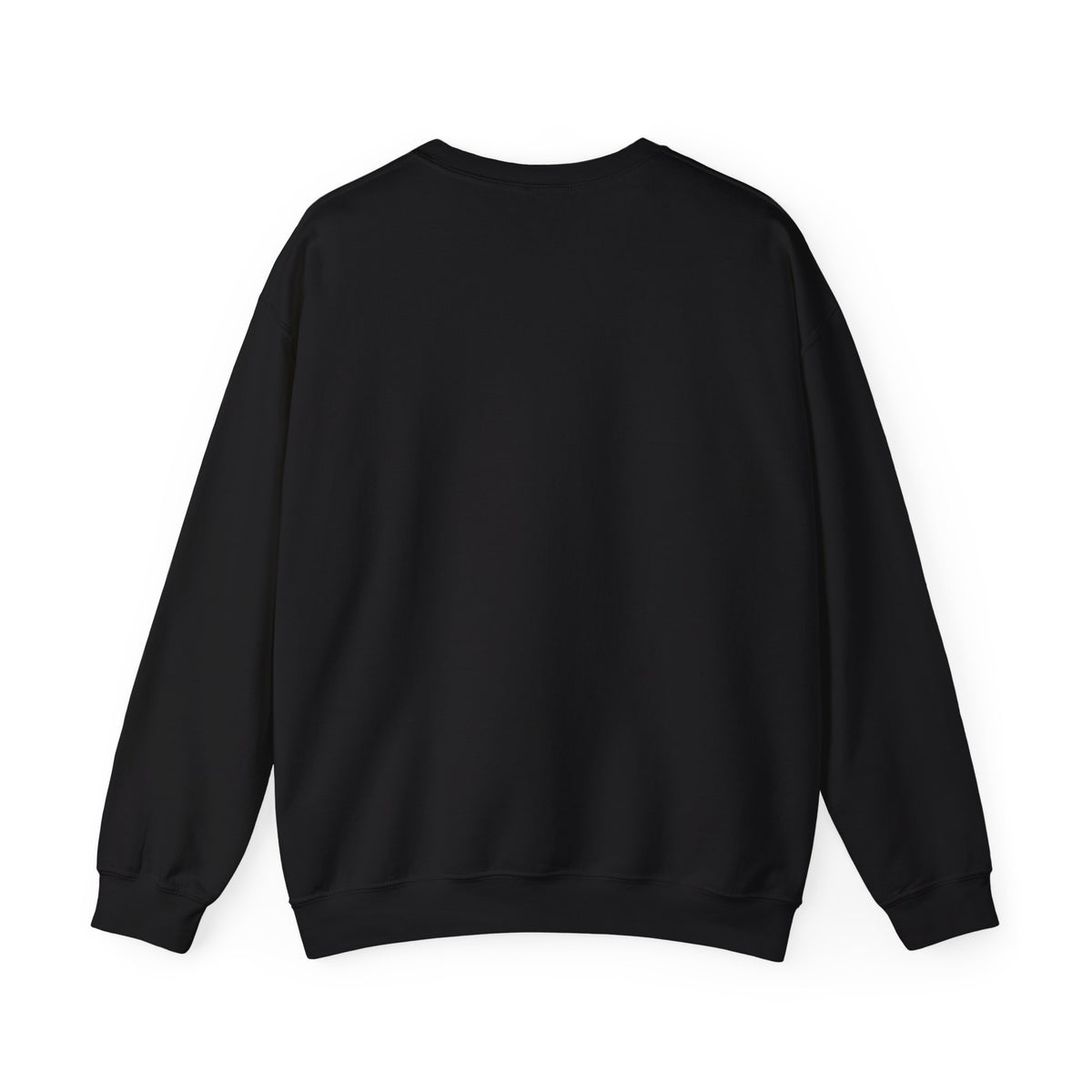 Rare Lab Owl Lantern embroidered crewneck sweatshirt with a small embroidered Rare Lab owl jack-o'-lantern on the chest
