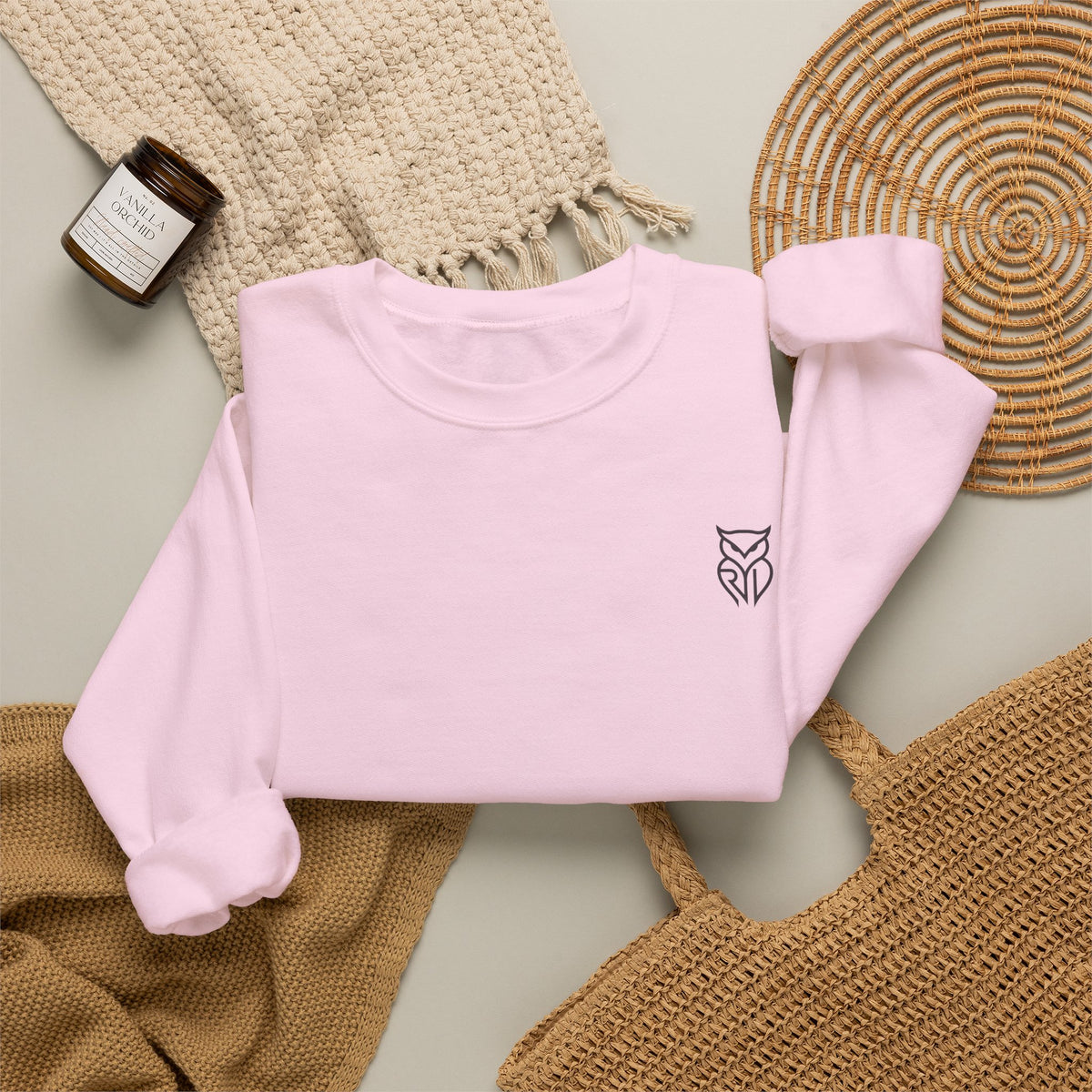 Rare Lab Logo crewneck sweatshirt with the Rare Lab logo