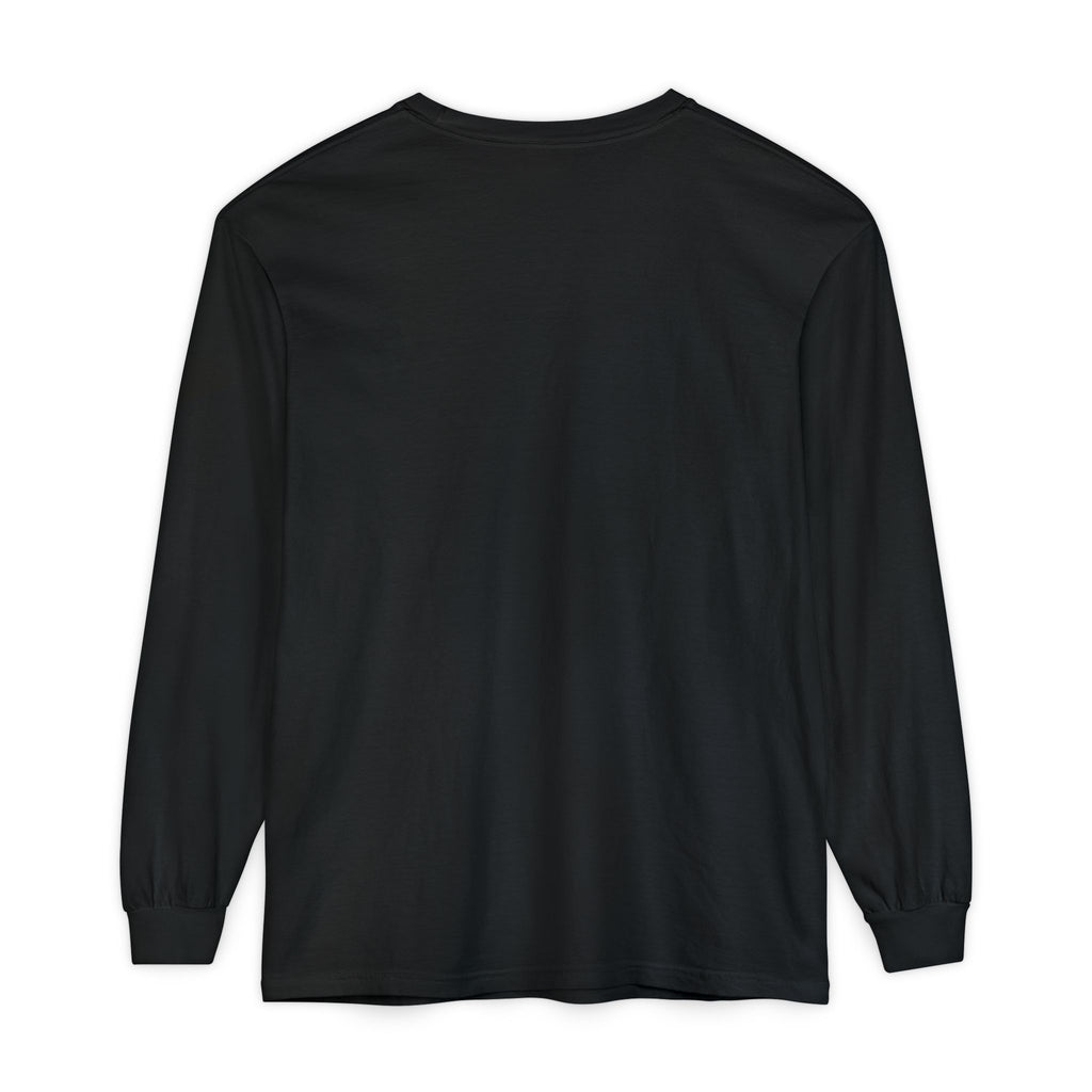 Rare Lab Script Logo garment-dyed long sleeve tee with the Rare Lab script logo