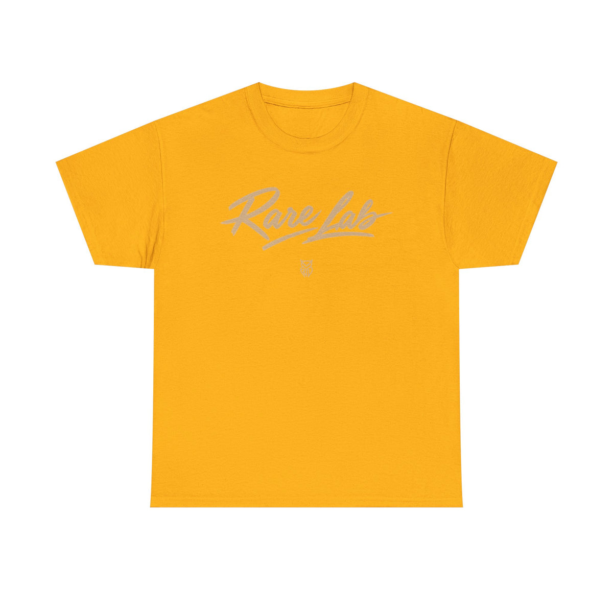 Rare Lab Brush Stroke tee: Rare Lab brush stroke script logo across the chest