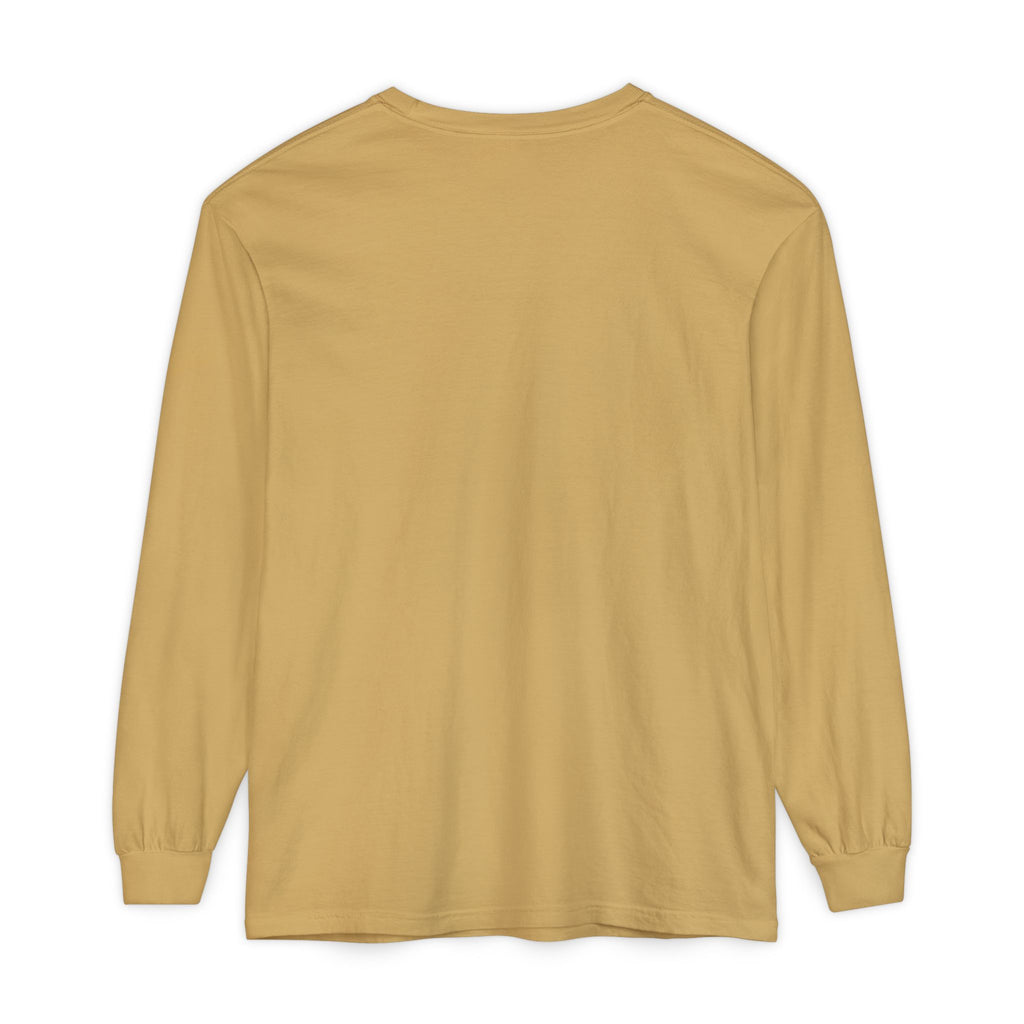 Rare Lab Script Logo garment-dyed long sleeve tee with the Rare Lab script logo