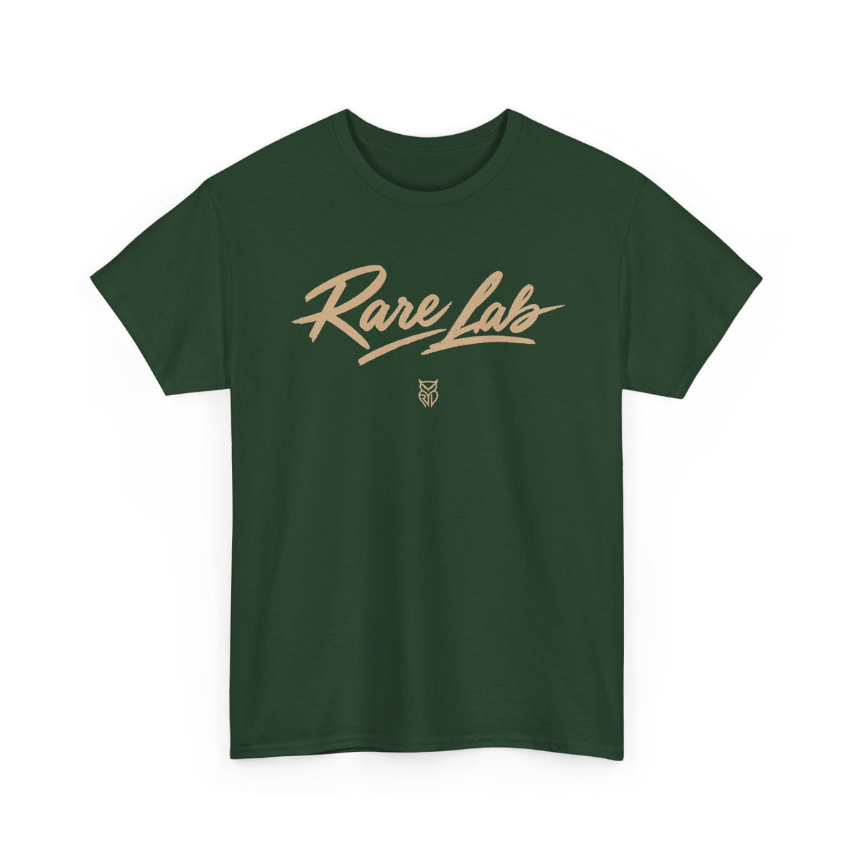 Rare Lab Brush Stroke tee: Rare Lab brush stroke script logo across the chest