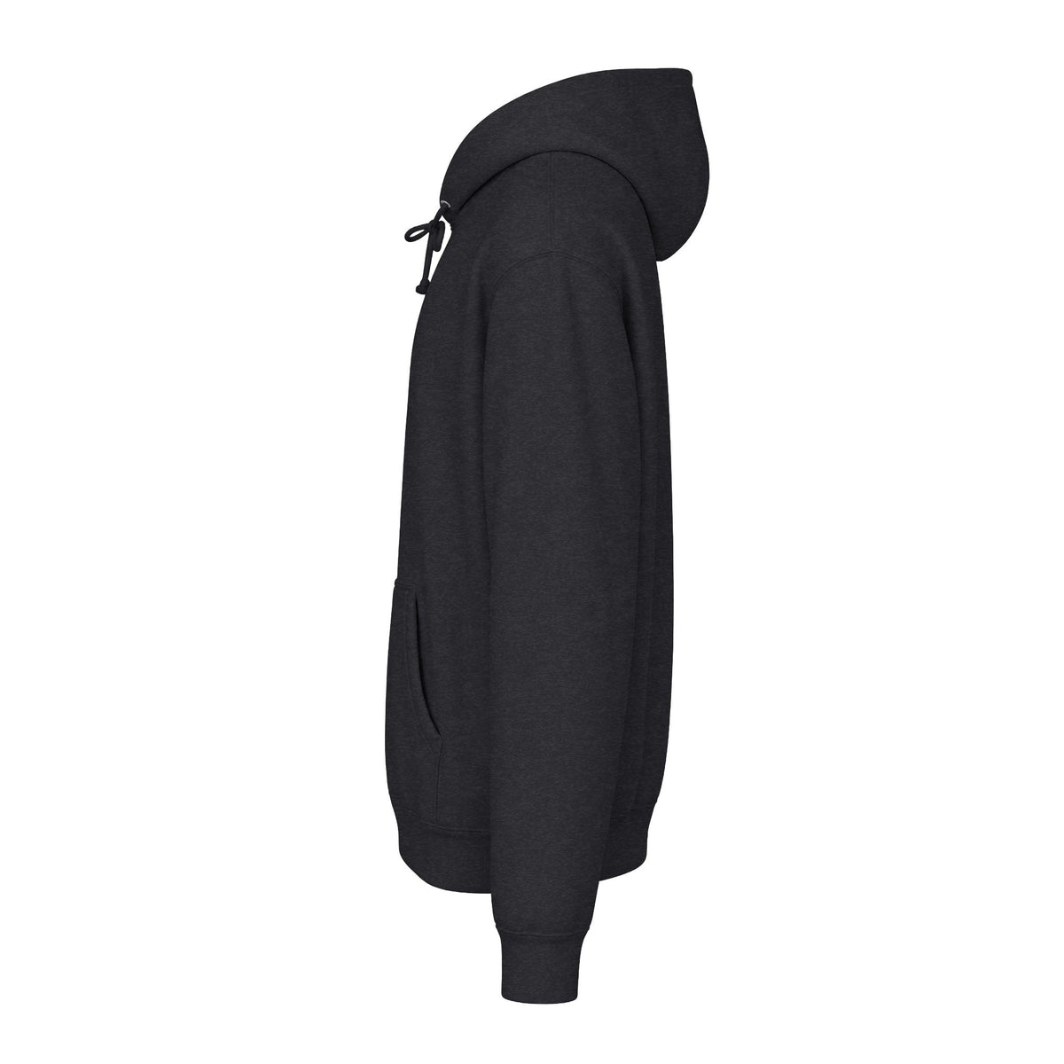 Rare Lab Espresso Drip heavyweight hoodie: espresso drip with one drop shaped like the Rare Lab owl