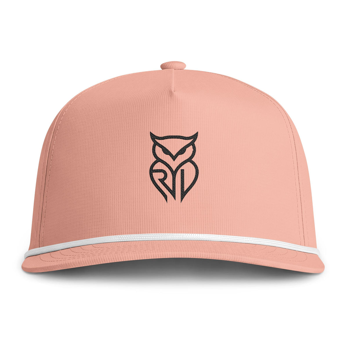 Rare Lab rope-trim snapback with the embroidered Rare Lab owl logo on the front