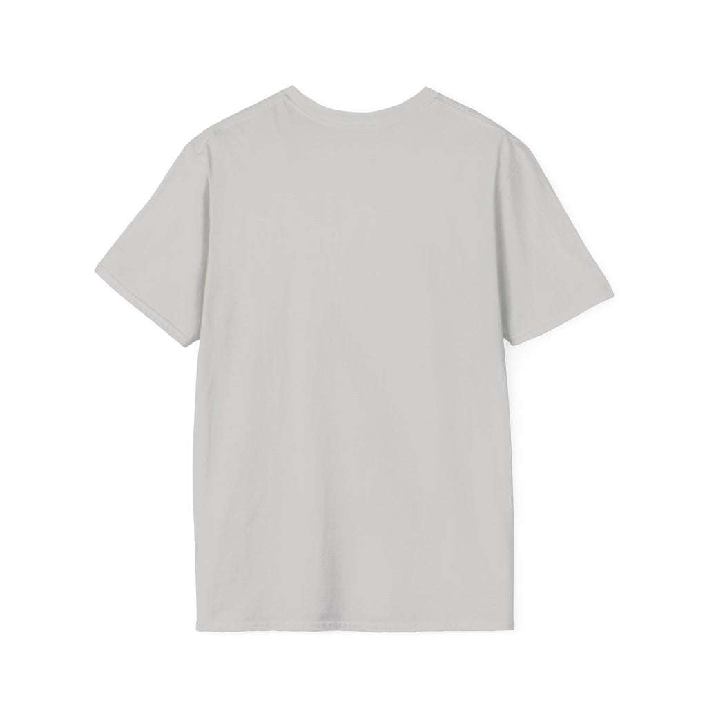 Rare Lab Espresso Drip tee: small Rare Lab Drip espresso design on the chest