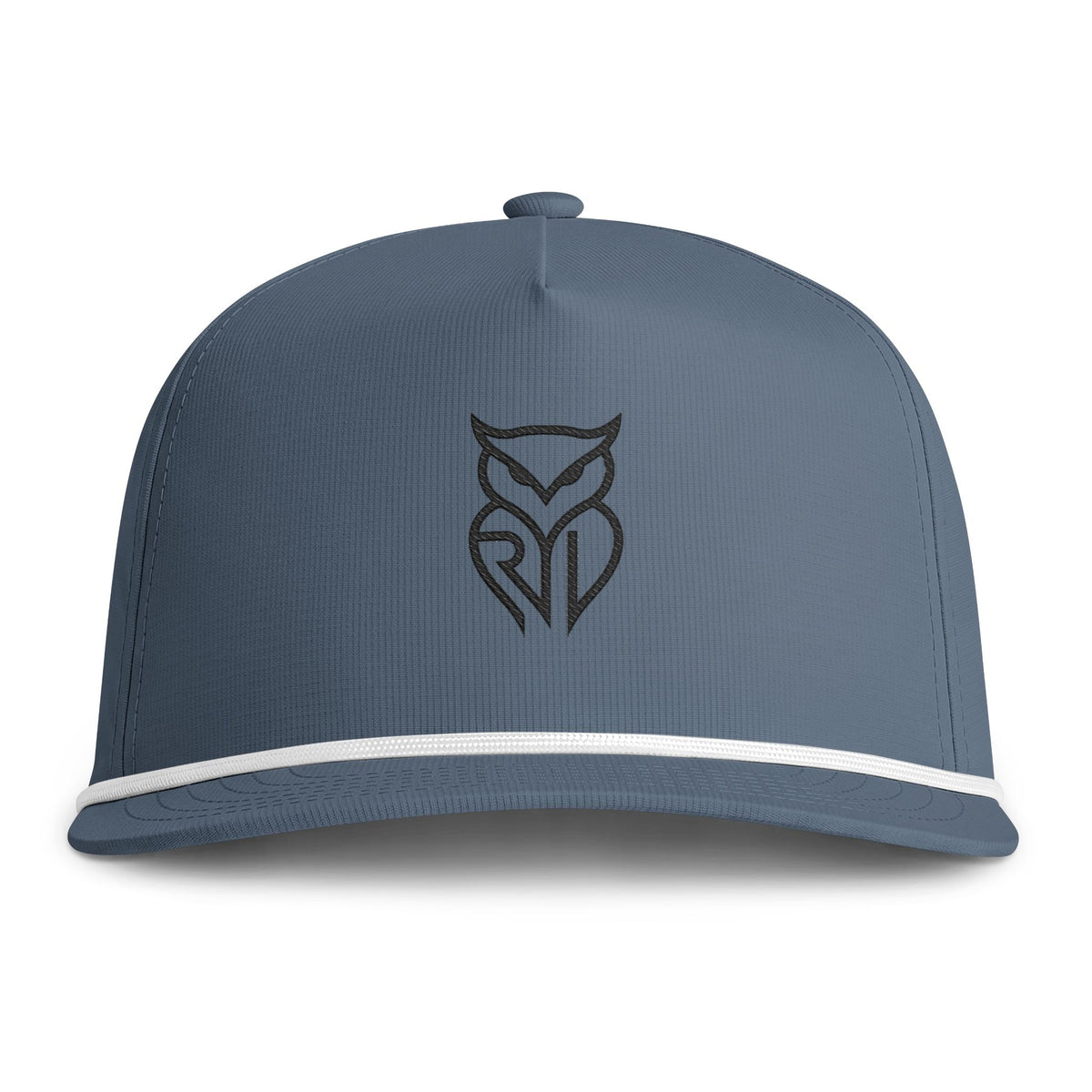 Rare Lab rope-trim snapback with the embroidered Rare Lab owl logo on the front