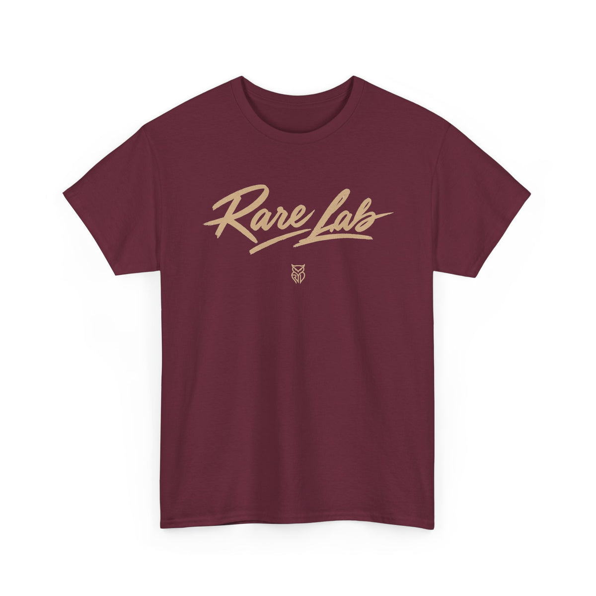 Rare Lab Brush Stroke tee: Rare Lab brush stroke script logo across the chest