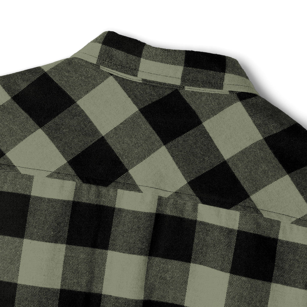 Rare Lab Logo flannel shirt with the Rare Lab logo