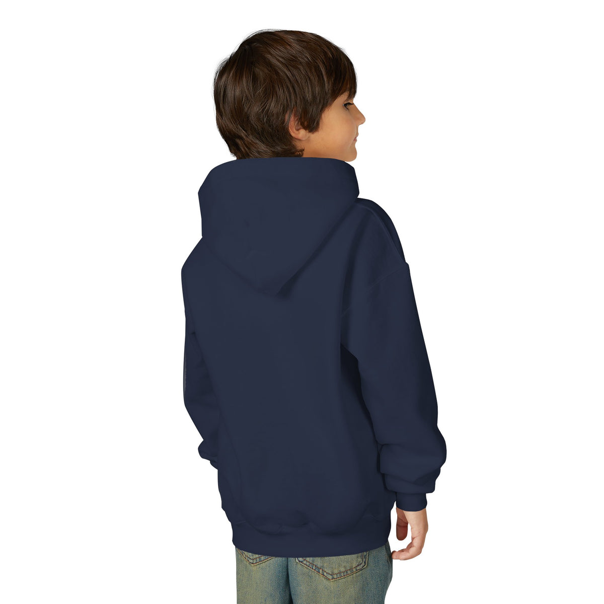 Rare Lab youth hoodie: small Rare Lab owl logo on the chest