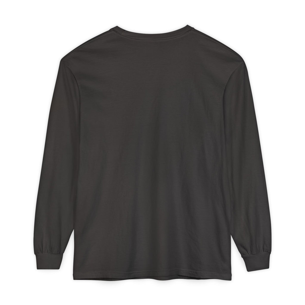 Rare Lab Drip Owl long sleeve tee: Rare Lab owl in glossy amber with an espresso drop, on the left chest