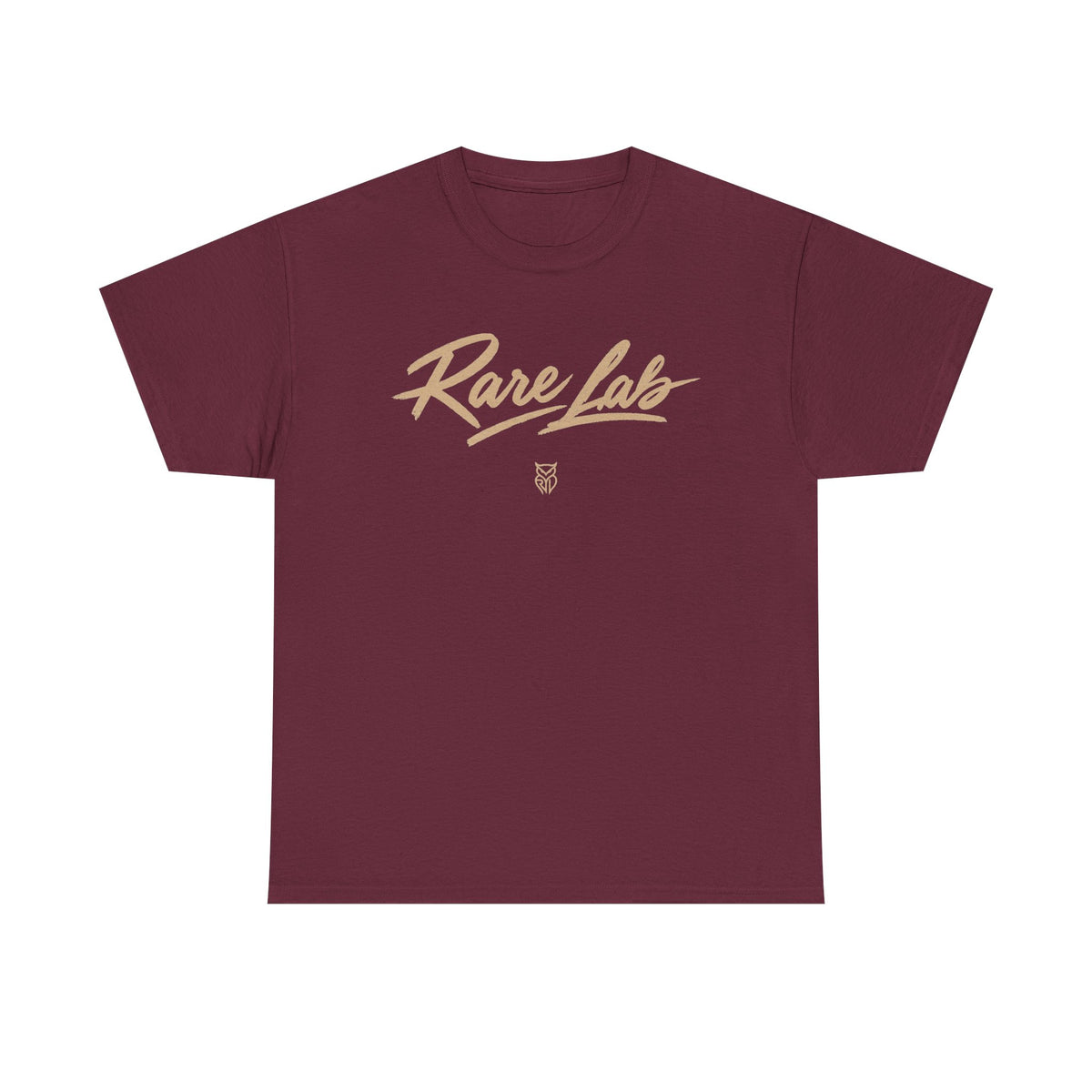Rare Lab Brush Stroke tee: Rare Lab brush stroke script logo across the chest
