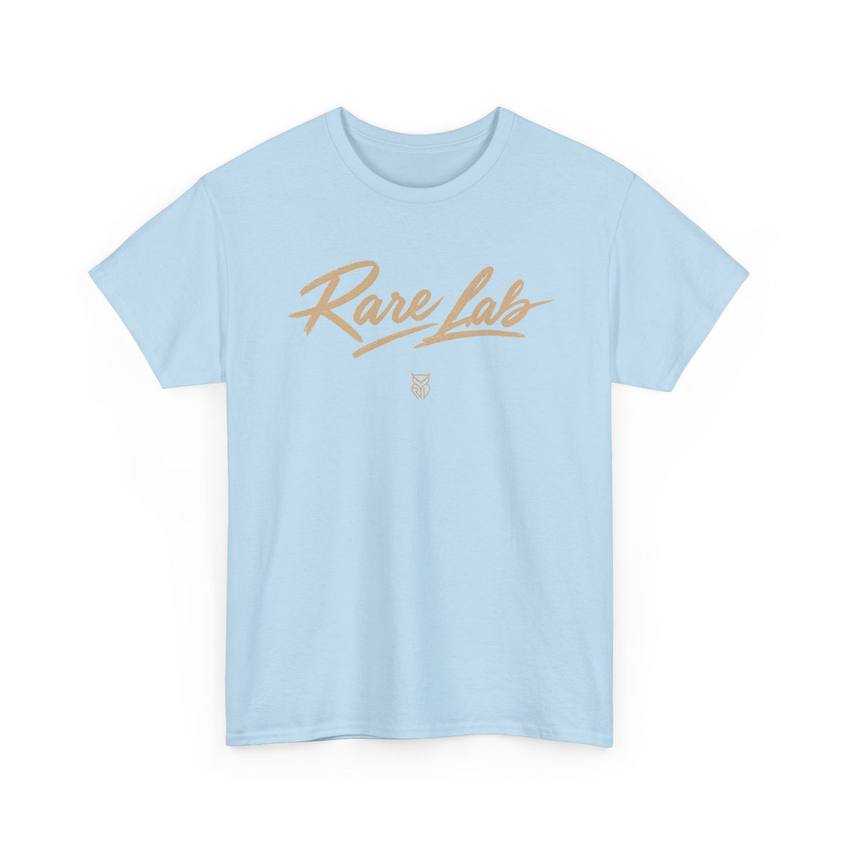 Rare Lab Brush Stroke tee: Rare Lab brush stroke script logo across the chest