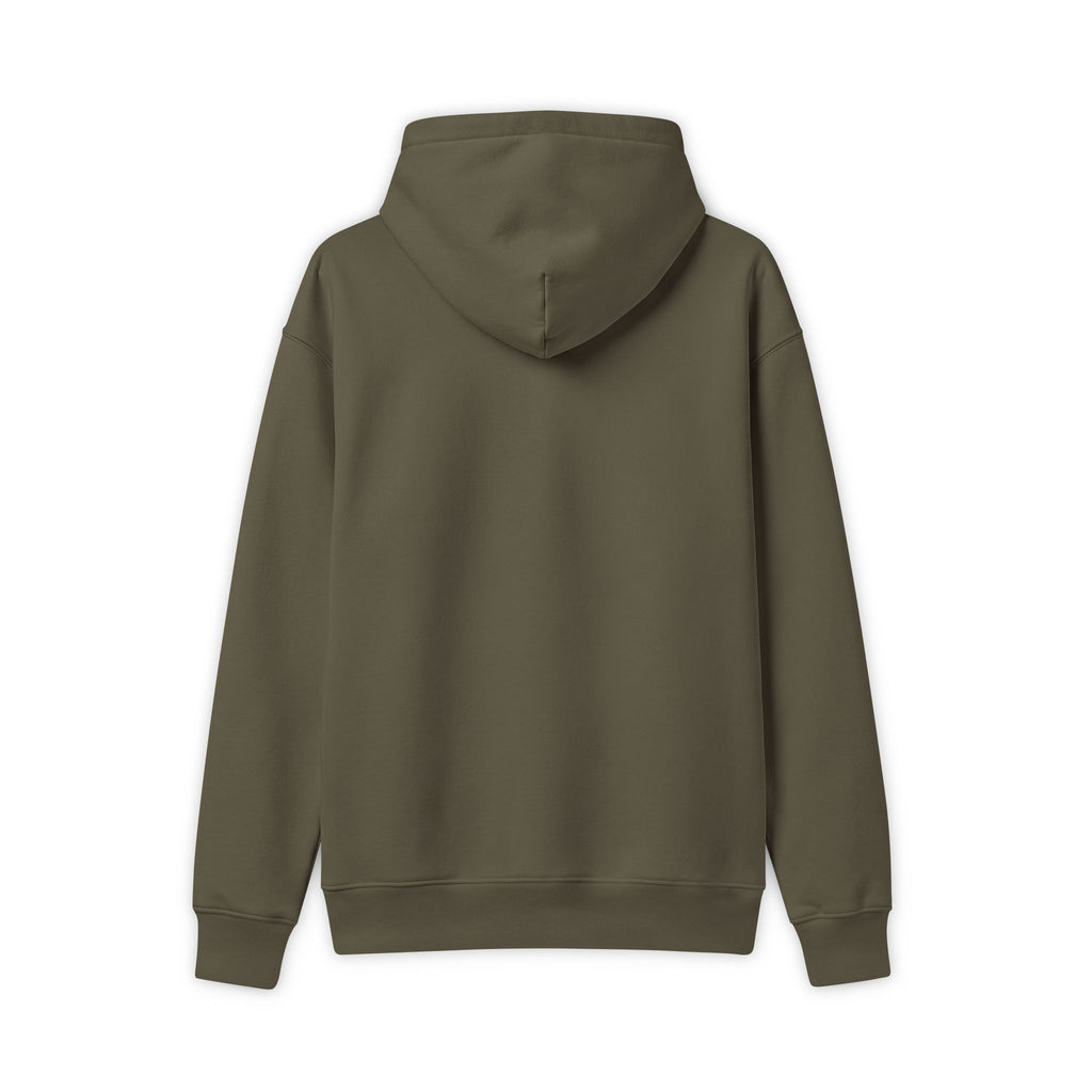 Rare Lab RL Owl heavyweight hoodie: small minimal Rare Lab owl logo on the chest