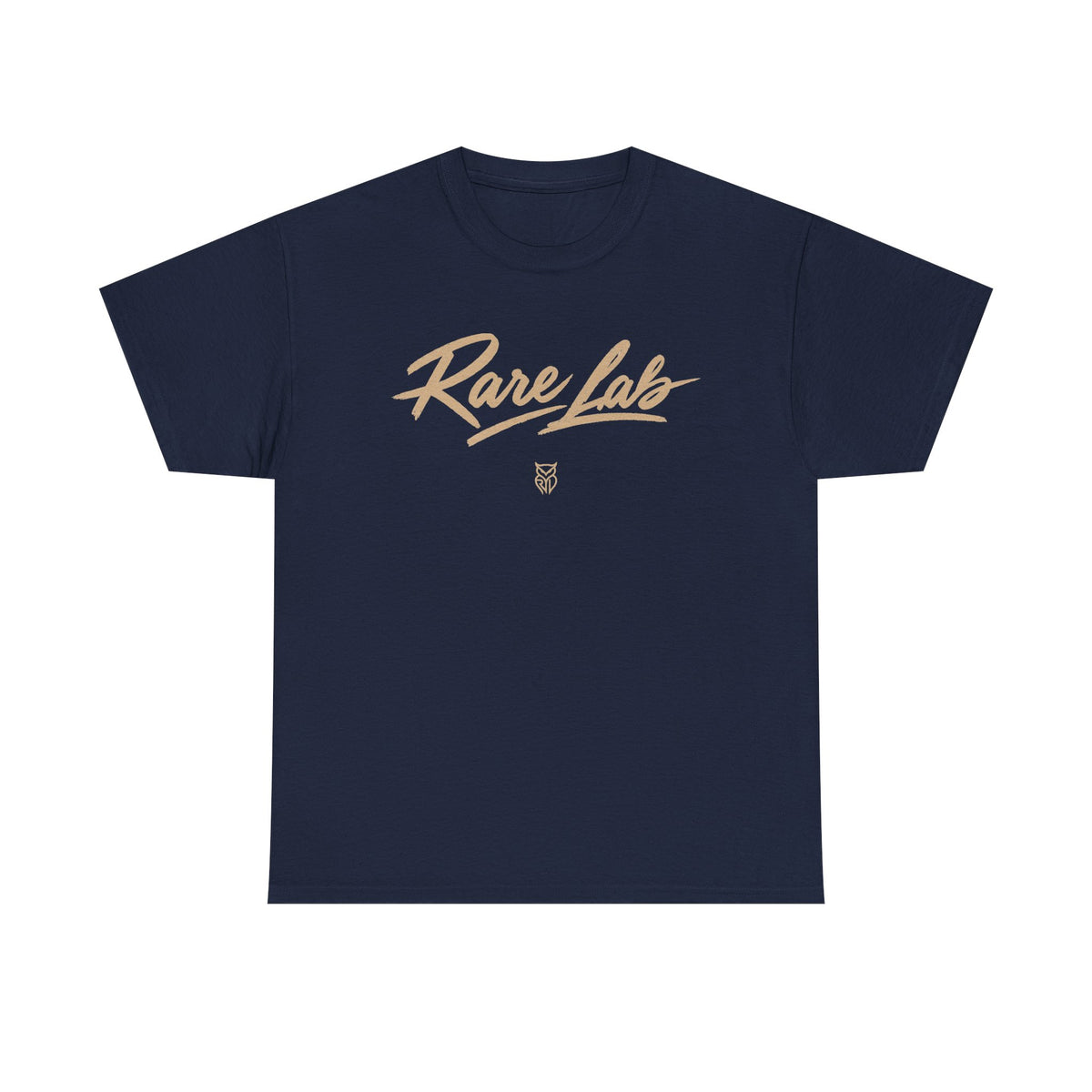Rare Lab Brush Stroke tee: Rare Lab brush stroke script logo across the chest