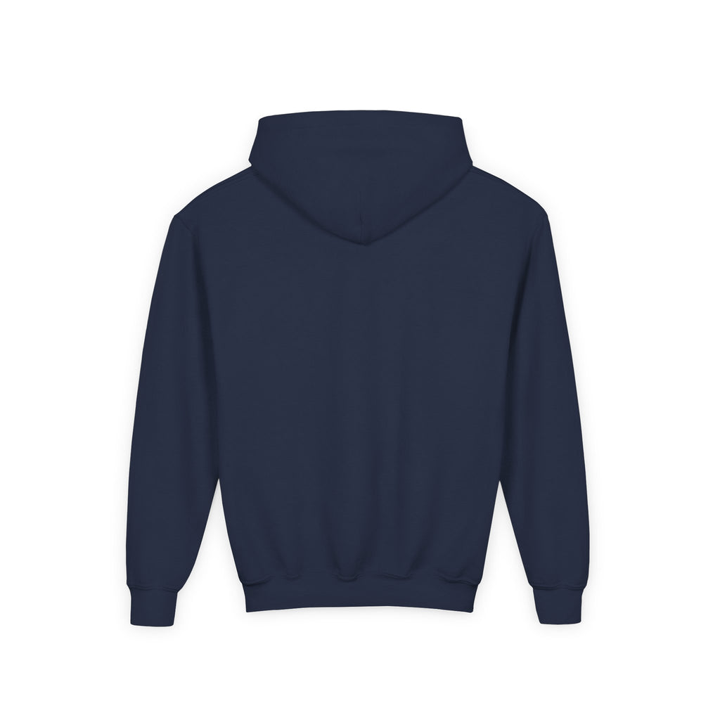 Rare Lab youth hoodie: small Rare Lab owl logo on the chest