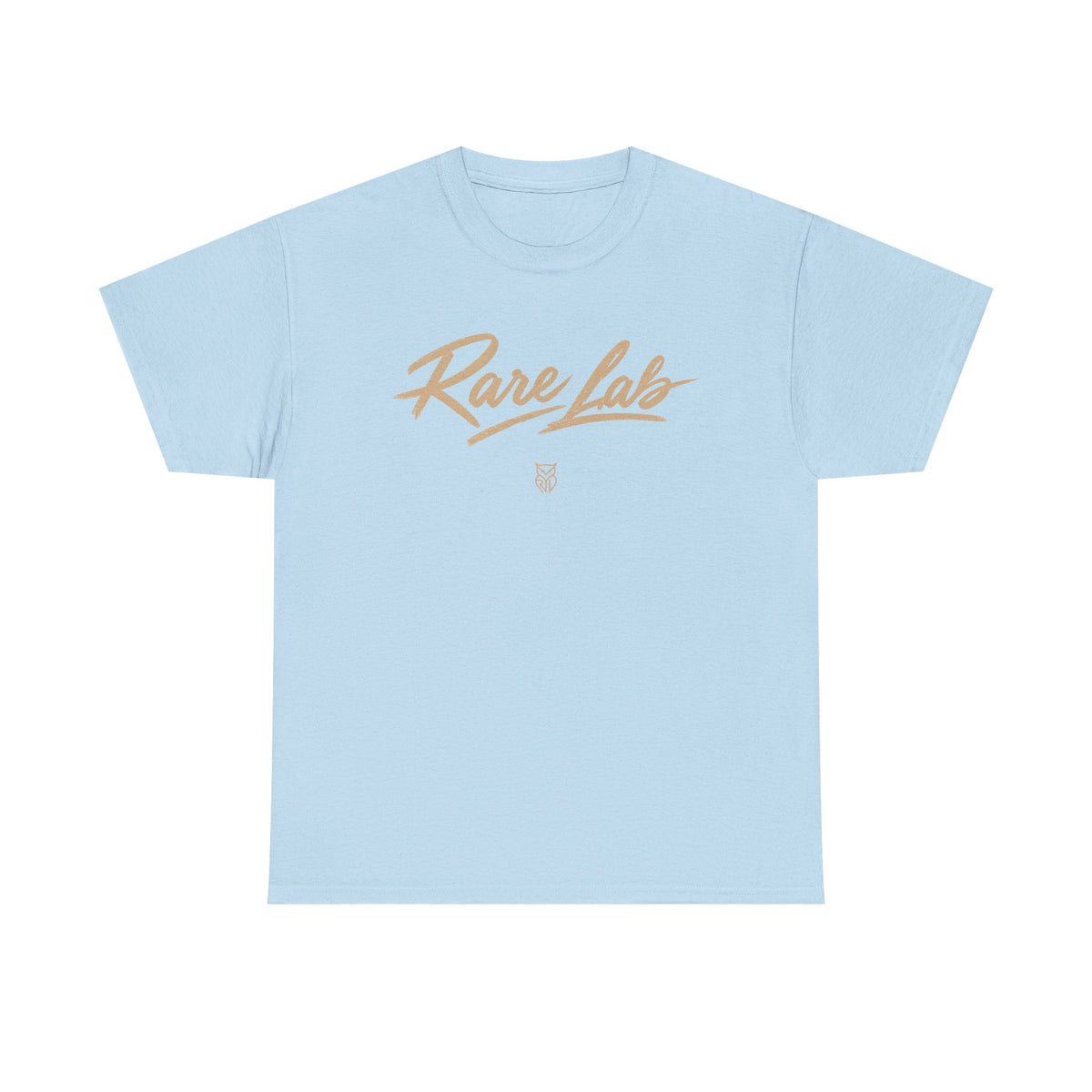 Rare Lab Brush Stroke tee: Rare Lab brush stroke script logo across the chest