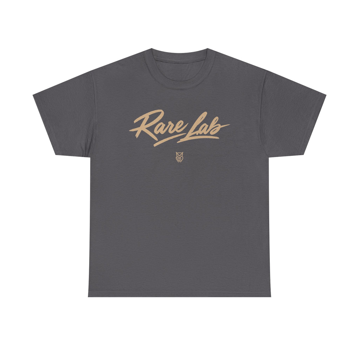 Rare Lab Brush Stroke tee: Rare Lab brush stroke script logo across the chest