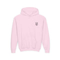 Rare Lab youth hoodie: small Rare Lab owl logo on the chest