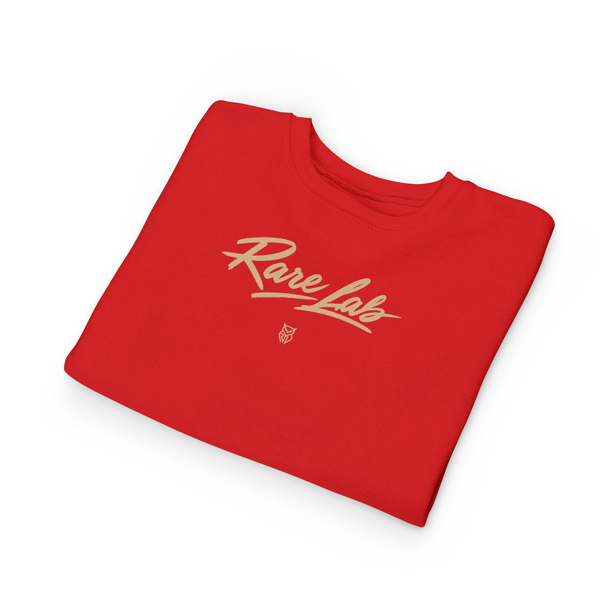 Rare Lab Brush Stroke toddler sweatshirt: Rare Lab script across the chest