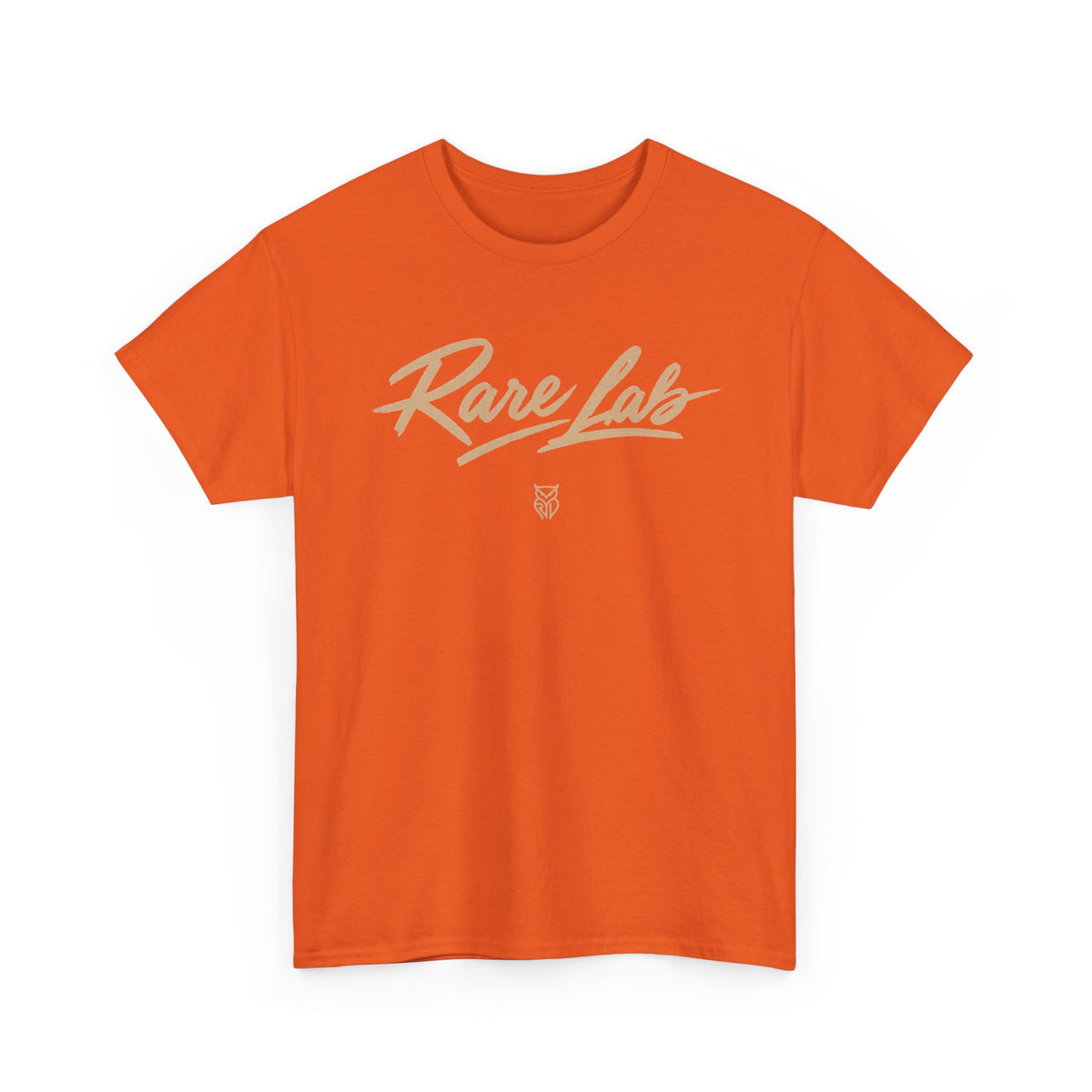 Rare Lab Brush Stroke tee: Rare Lab brush stroke script logo across the chest