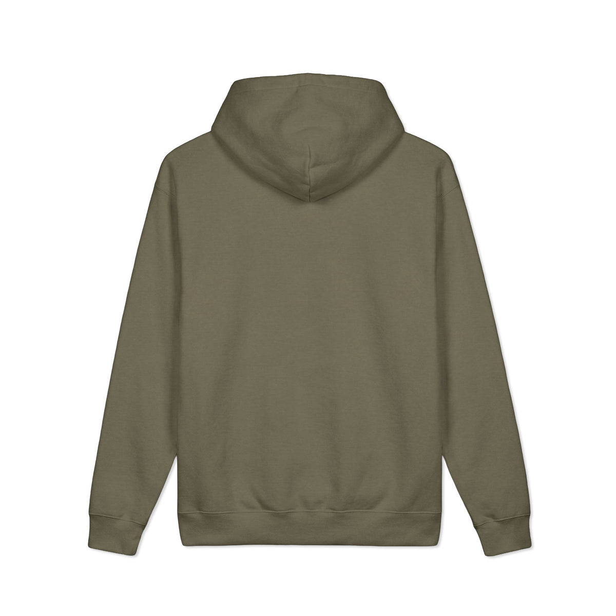 Rare Lab Midnight Owl heavyweight hoodie with a small moonlit, night-sky-filled Rare Lab owl logo on the chest