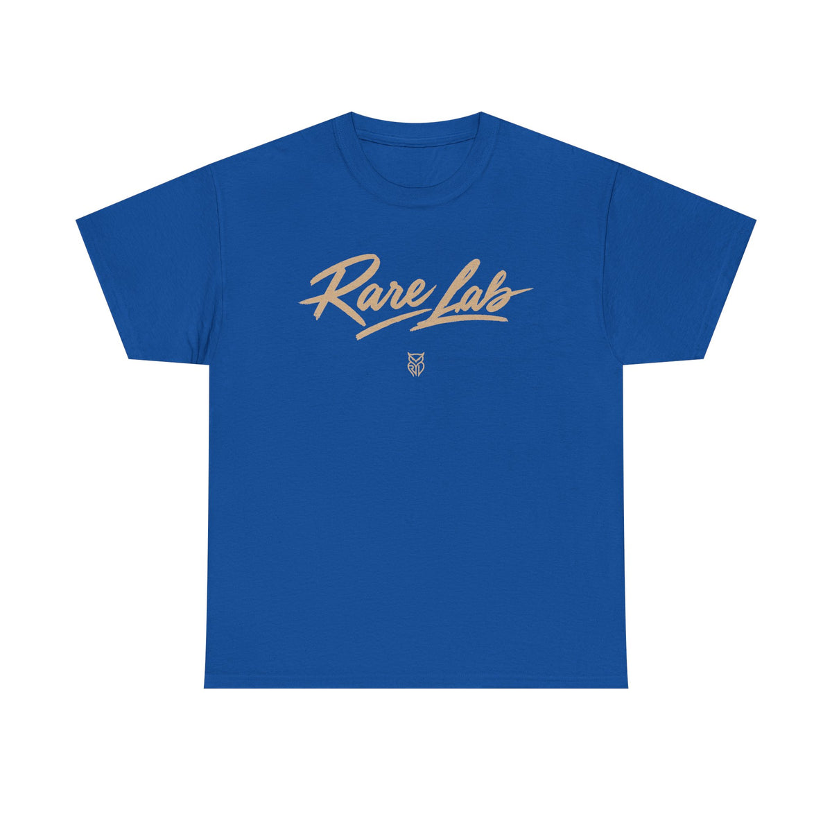 Rare Lab Brush Stroke tee: Rare Lab brush stroke script logo across the chest