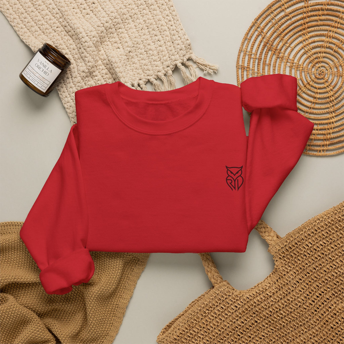 Rare Lab Logo crewneck sweatshirt with the Rare Lab logo