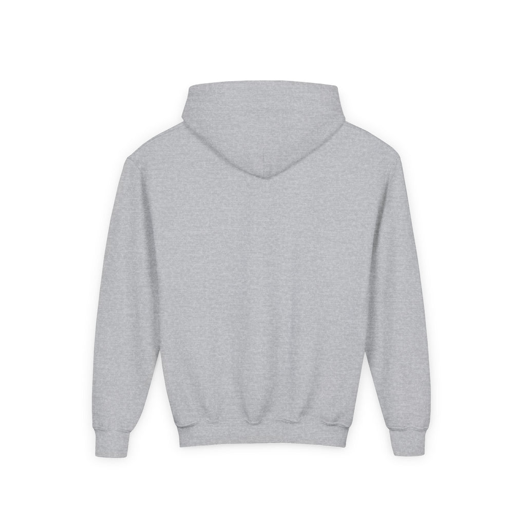 Rare Lab youth hoodie: small Rare Lab owl logo on the chest
