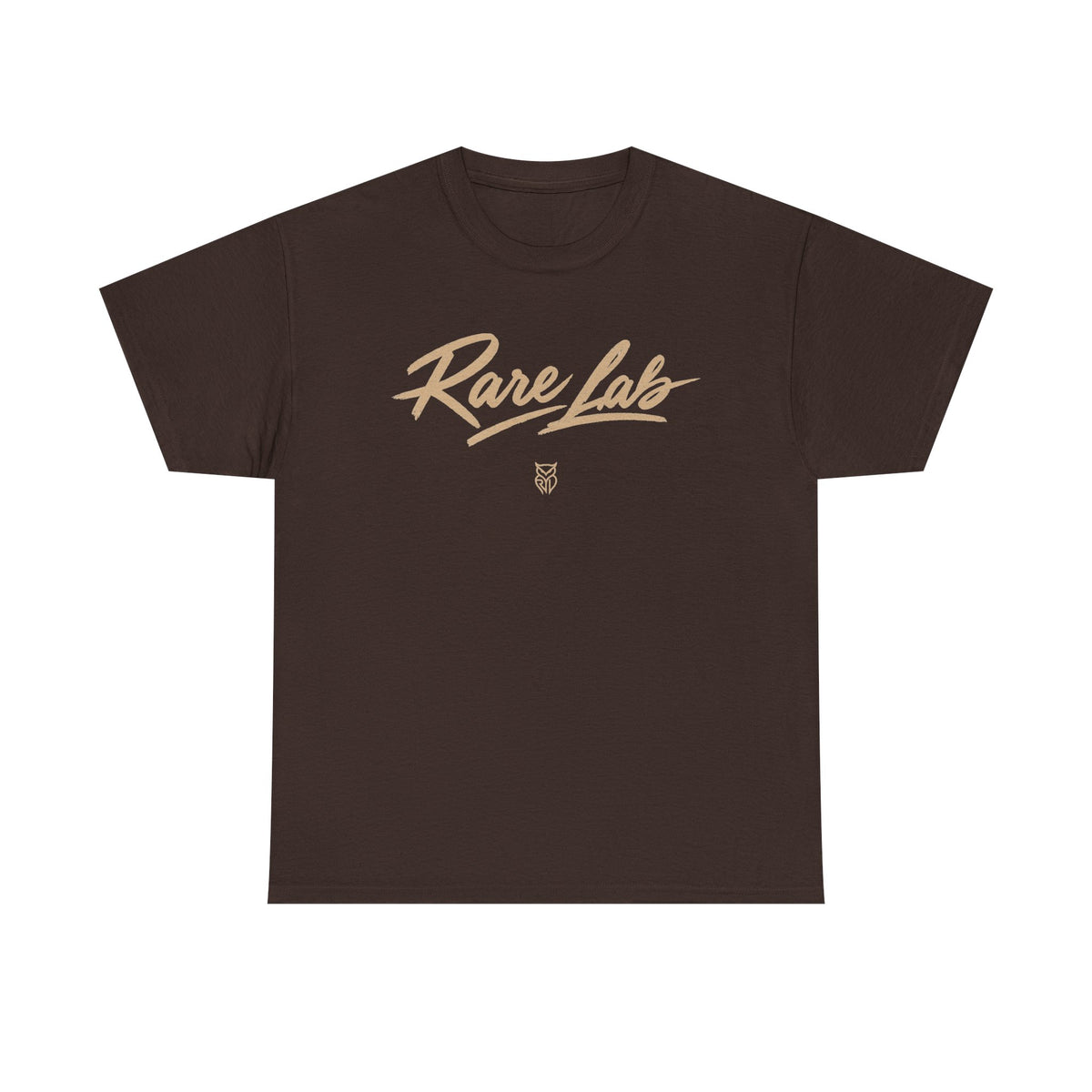 Rare Lab Brush Stroke tee: Rare Lab brush stroke script logo across the chest