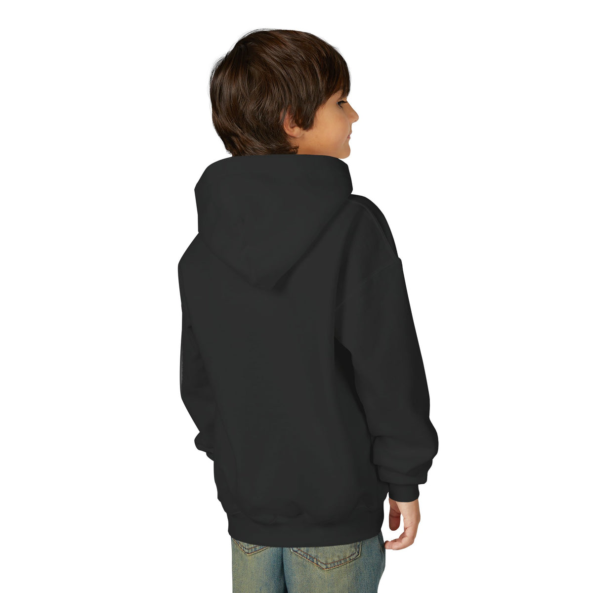 Rare Lab youth hoodie: small Rare Lab owl logo on the chest