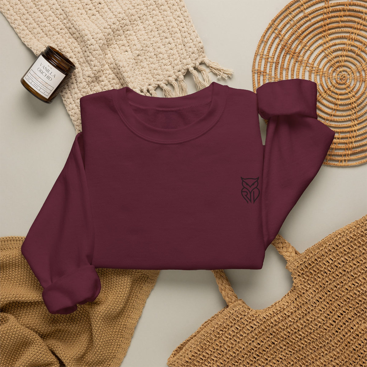 Rare Lab Logo crewneck sweatshirt with the Rare Lab logo