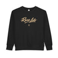 Rare Lab Brush Stroke toddler sweatshirt: Rare Lab script across the chest